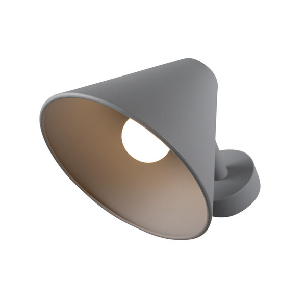 Ulkoseinävalaisin Peak Hide-a-lite E27 Harmaa