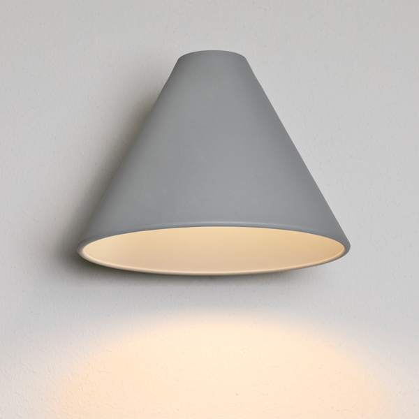 Ulkoseinävalaisin Peak Hide-a-lite E27 Harmaa