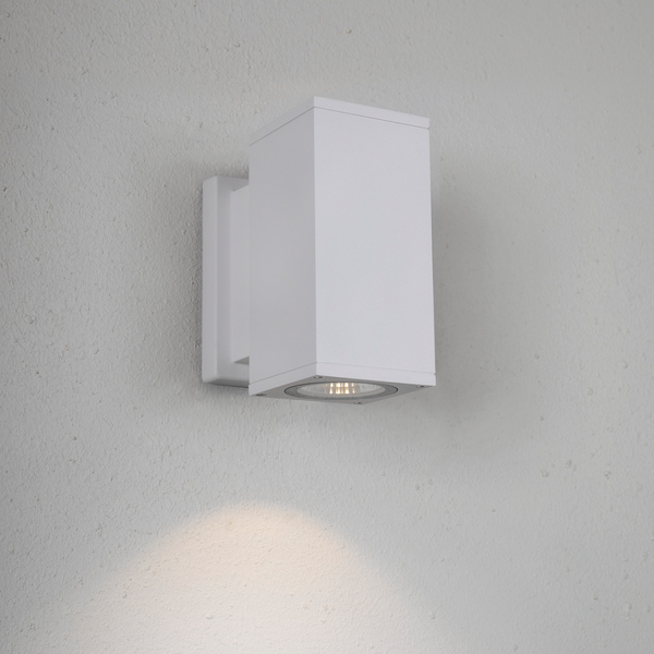 Ulkoseinävalaisin Bloc I Hide-a-lite valkoinen 3000k