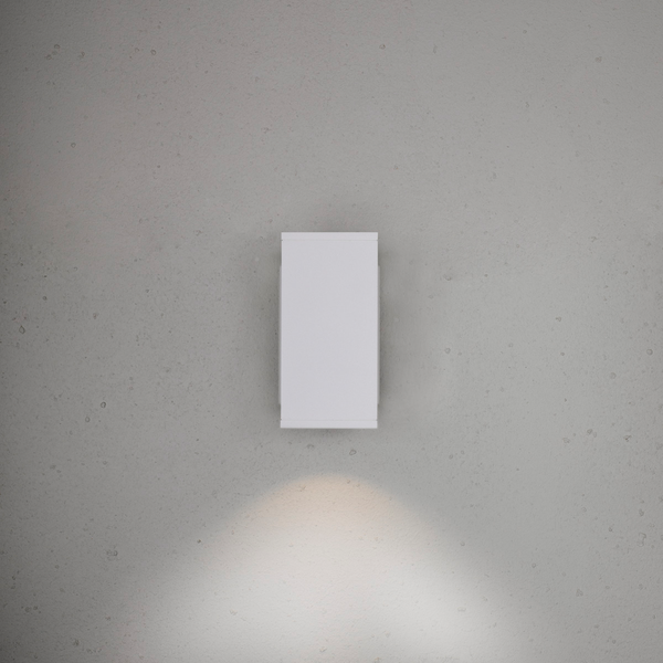 Ulkoseinävalaisin Bloc I Hide-a-lite valkoinen 3000k