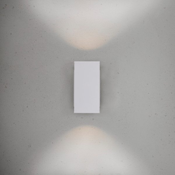 Ulkoseinävalaisin Bloc Ii Hide-a-lite valkoinen 3000k