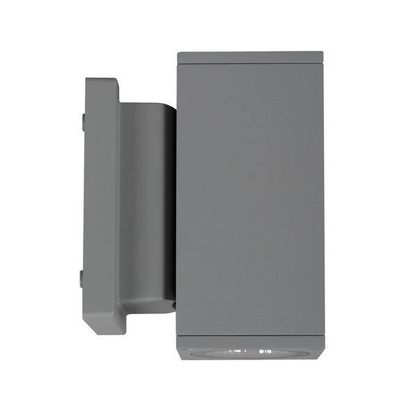 Ulkoseinävalaisin Bloc Ii Hide-a-lite harmaa 3000k