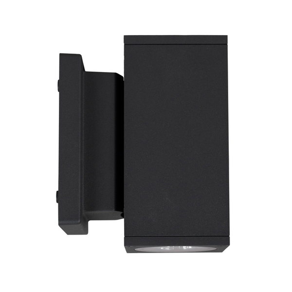 Ulkoseinävalaisin Bloc Ii Hide-a-lite antrasiitti 3000k
