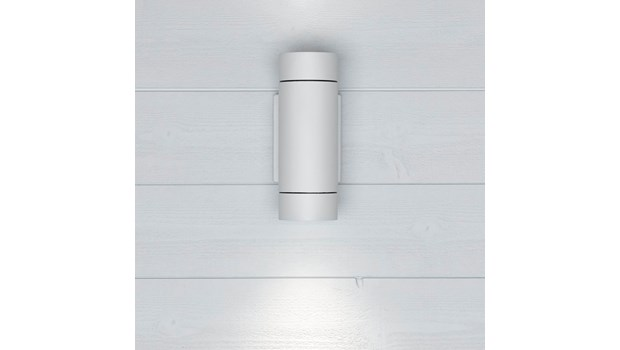 Seinävalaisin Hide-a-lite Milo II GU10 valkoinen