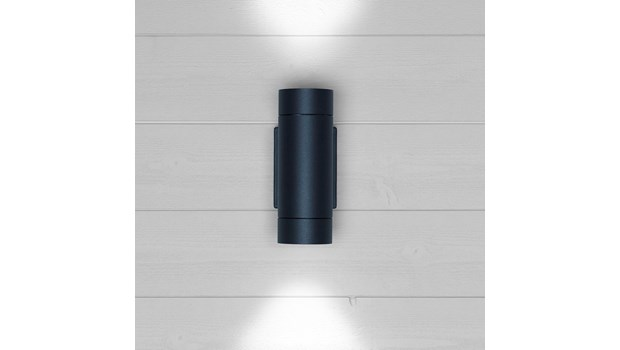 Seinävalaisin Hide-a-lite Milo II GU10 antrasiitti