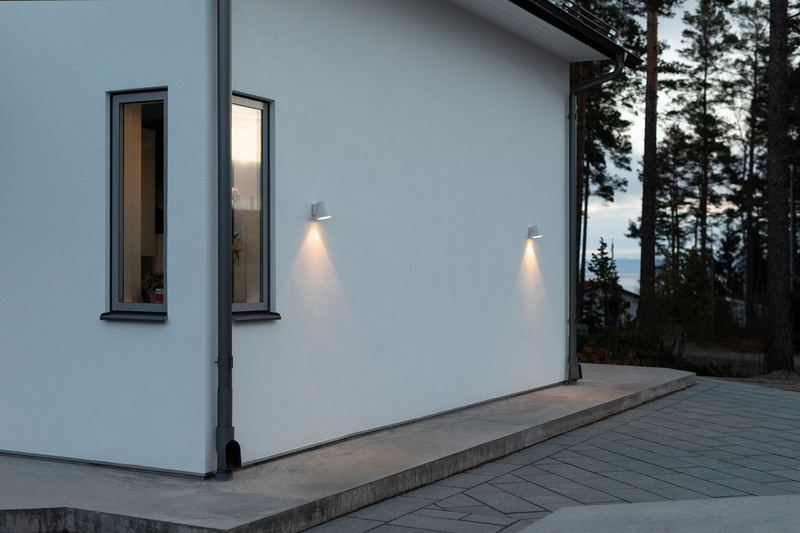 Seinävalaisin Hide-a-lite Cone harmaa