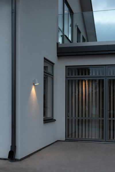 Seinävalaisin Hide-a-lite Cone harmaa