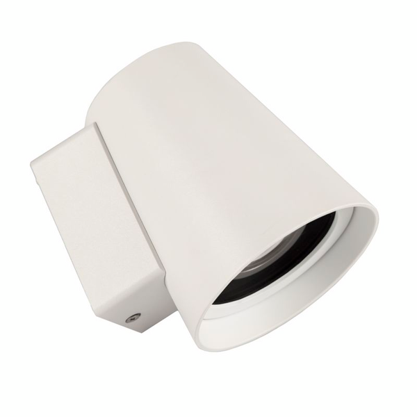 Seinävalaisin Hide-a-lite Cone GU10 valkoinen