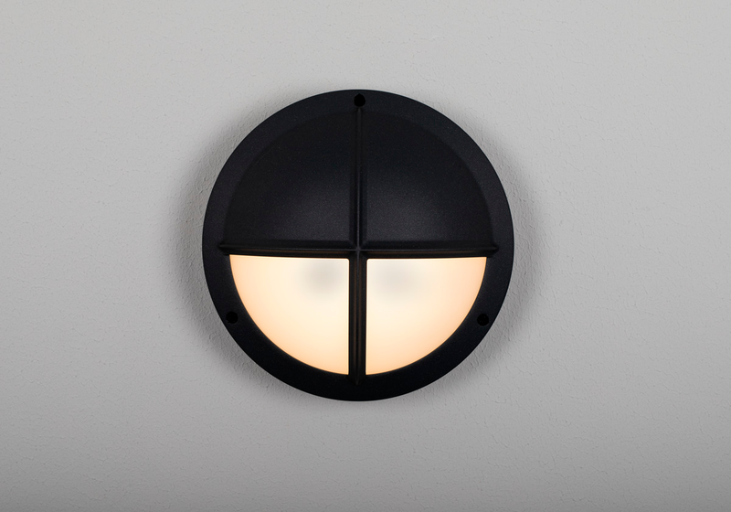 Seinävalaisin Hide-a-lite Moon Public Cross II IK10 antrasiitti