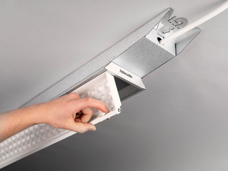 Yleisvalaisin Hide-a-lite Indline IP23 L Narrow 840