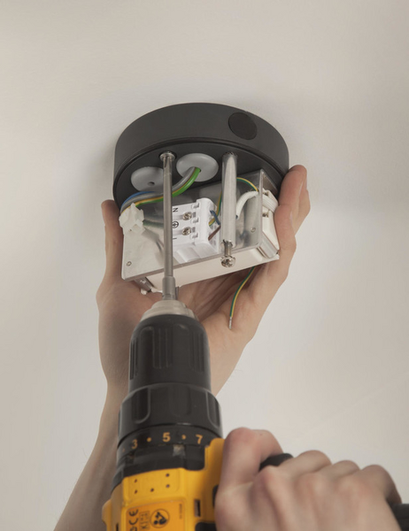 Seinävalaisin Hide-a-lite Milo XL Down 4000K antrasiitti