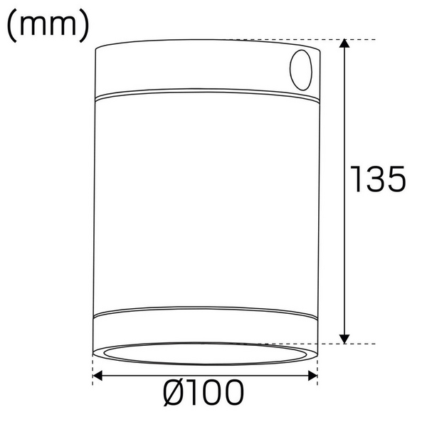 Seinävalaisin Hide-a-lite Milo XL Down 4000K antrasiitti