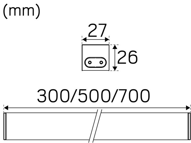 Valoprofiili/-nauha Hide-a-lite Shelf Line IP20 890lm 10,5W 940 Dim