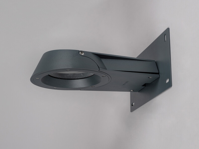 Seinävalaisin Hide-a-lite Sharp IP65 2950lm 31W 3000K/4000K antrasiitti