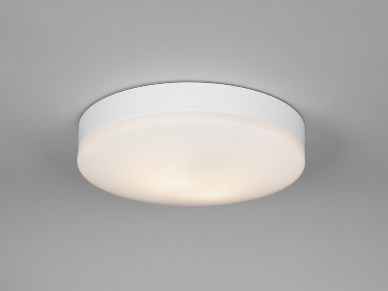 Pinta-asennusvalaisin Hide-a-lite Moon IP44 IK04 E27 320mm valkoinen