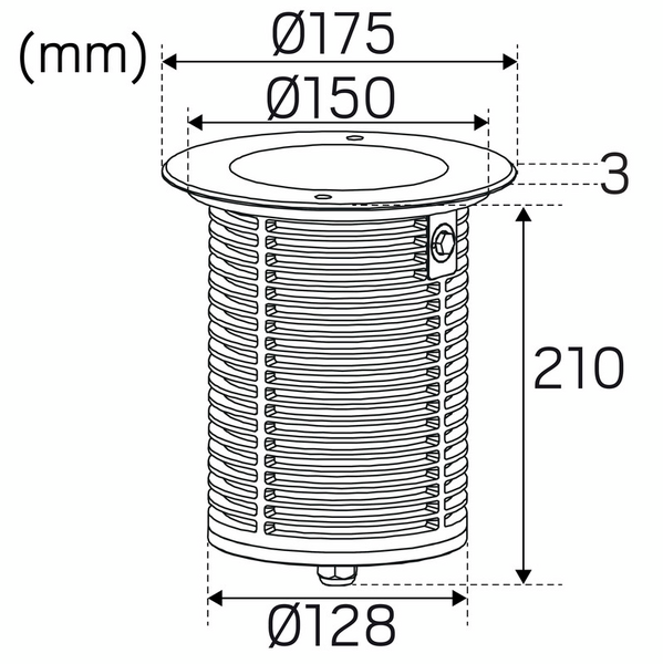 Maavalaisin Hide-a-lite Spot Up Multi 17 Tilt 3000k