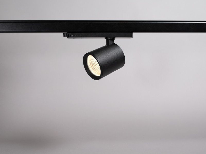 Kohdevalaisin Hide-a-lite Optic Track M 60astetta musta 3000k