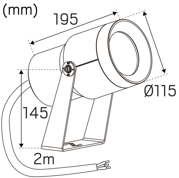 Maavalaisin Hide-a-lite Spot It IP67 2300lm 3/4k 38ast 25w Bl