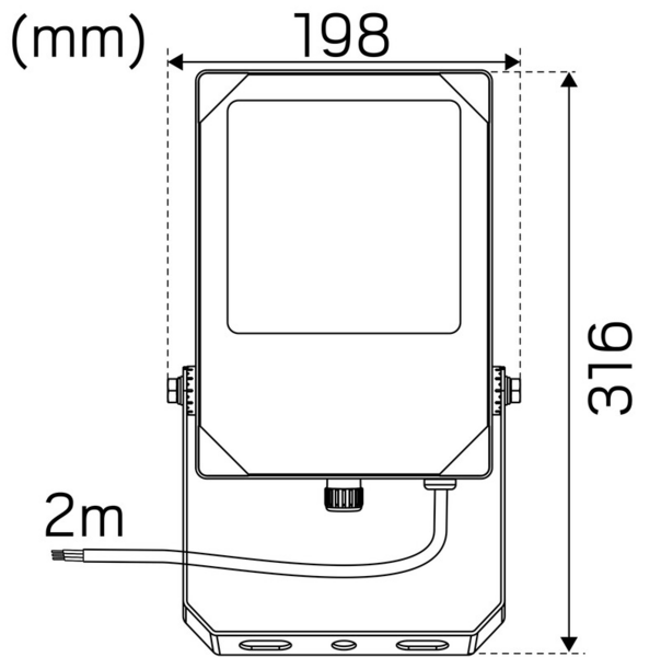 Valonheitin Hide-a-lite Scout G2 IP66 7100lm 50w 840