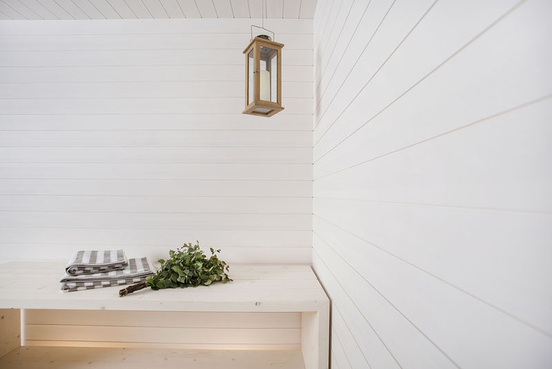 Saunapaneeli Effex Snow 10x108x2000