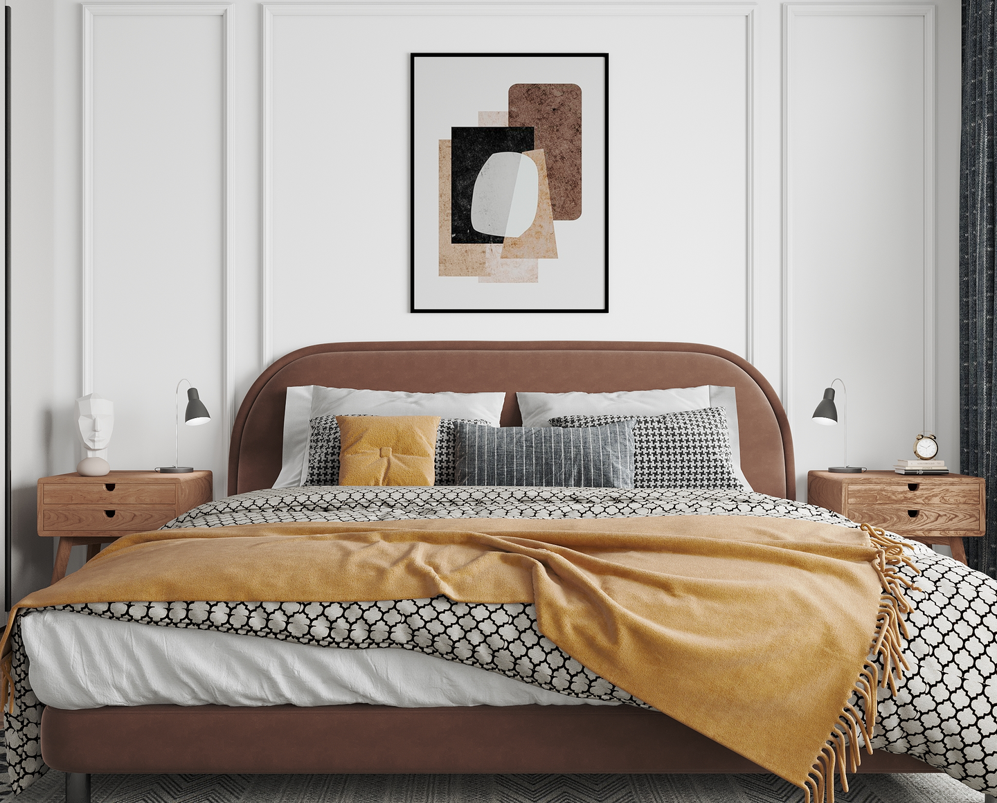 Pöytävalaisin Sessak May E27 musta