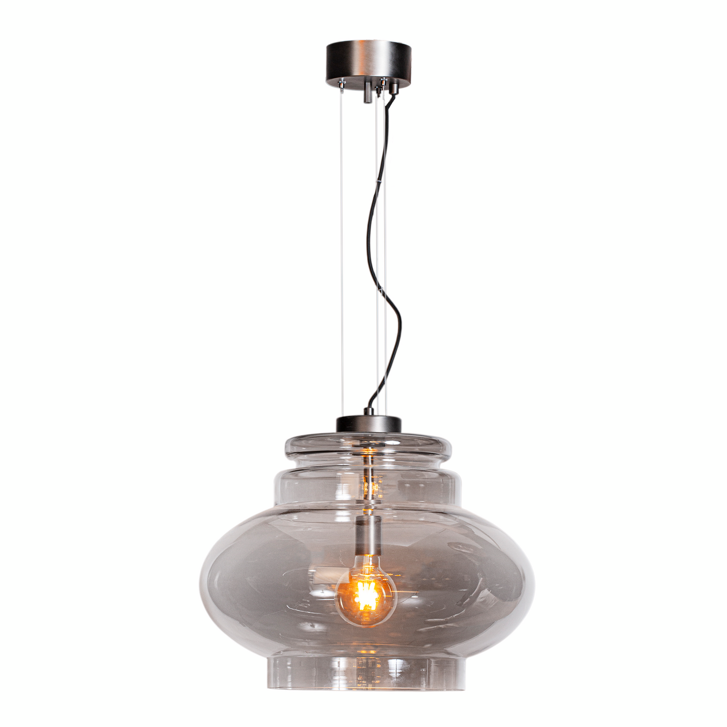 Riippuvalaisin Sessak Dolores 50 E27 savunharmaa