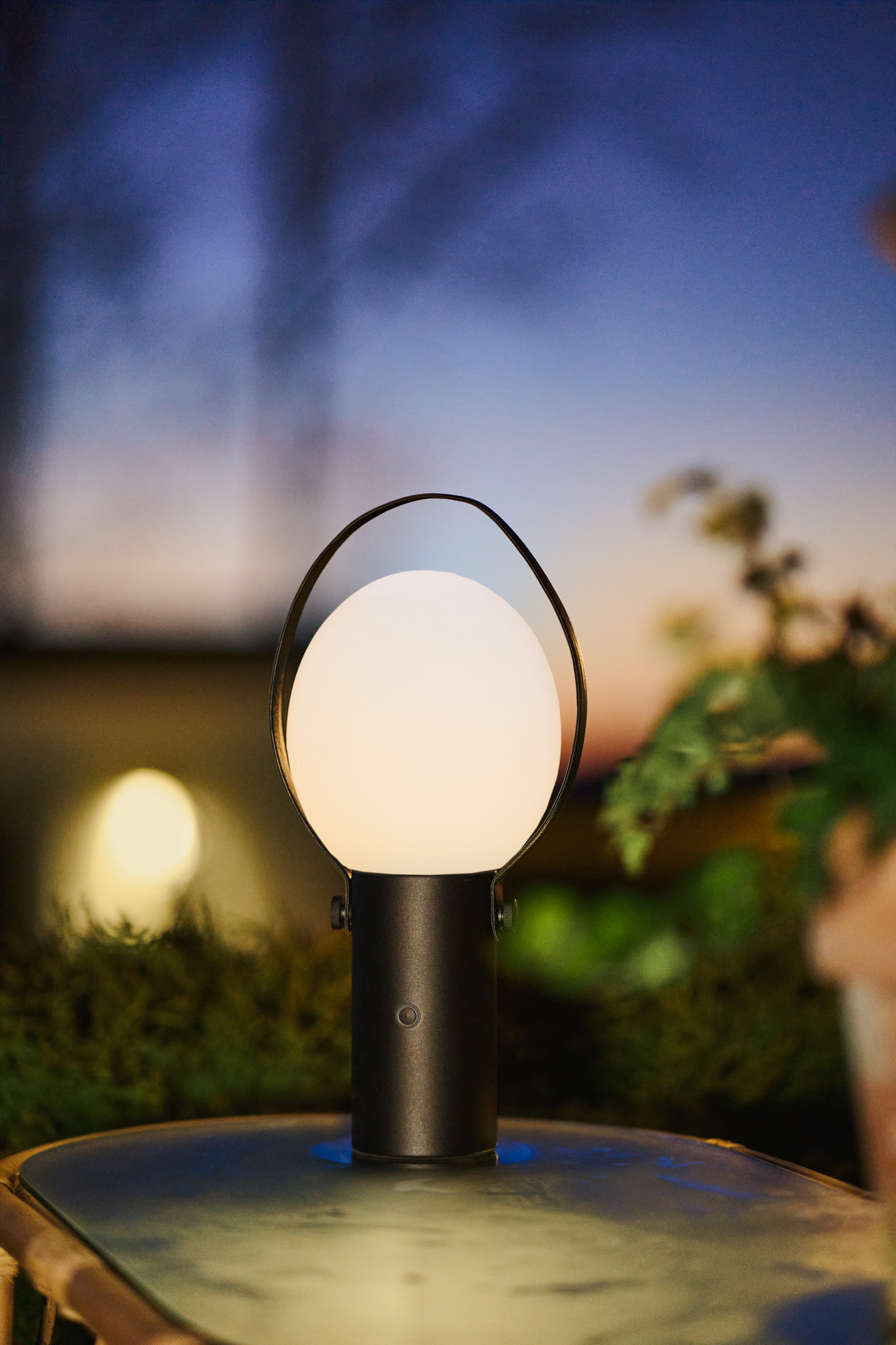 Pöytävalaisin By Rydéns Bari IP44 musta