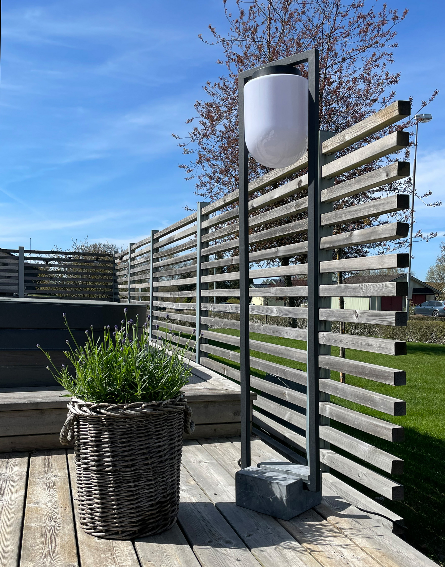 Lattiavalaisin By Rydéns Stanley IP44 musta