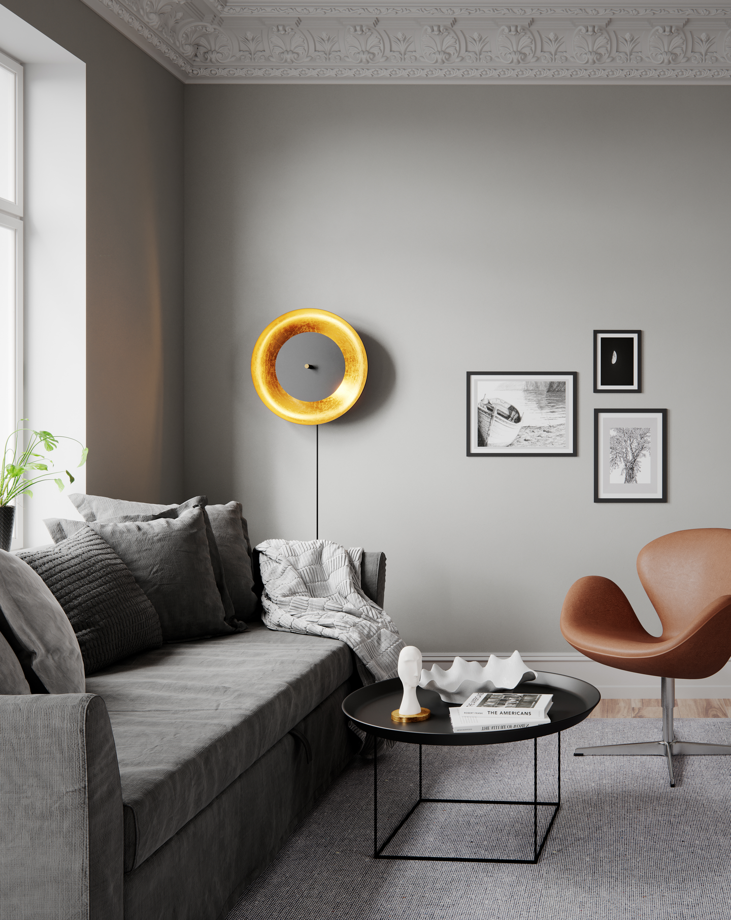 Seinävalaisin By Rydéns Shelby G9 musta