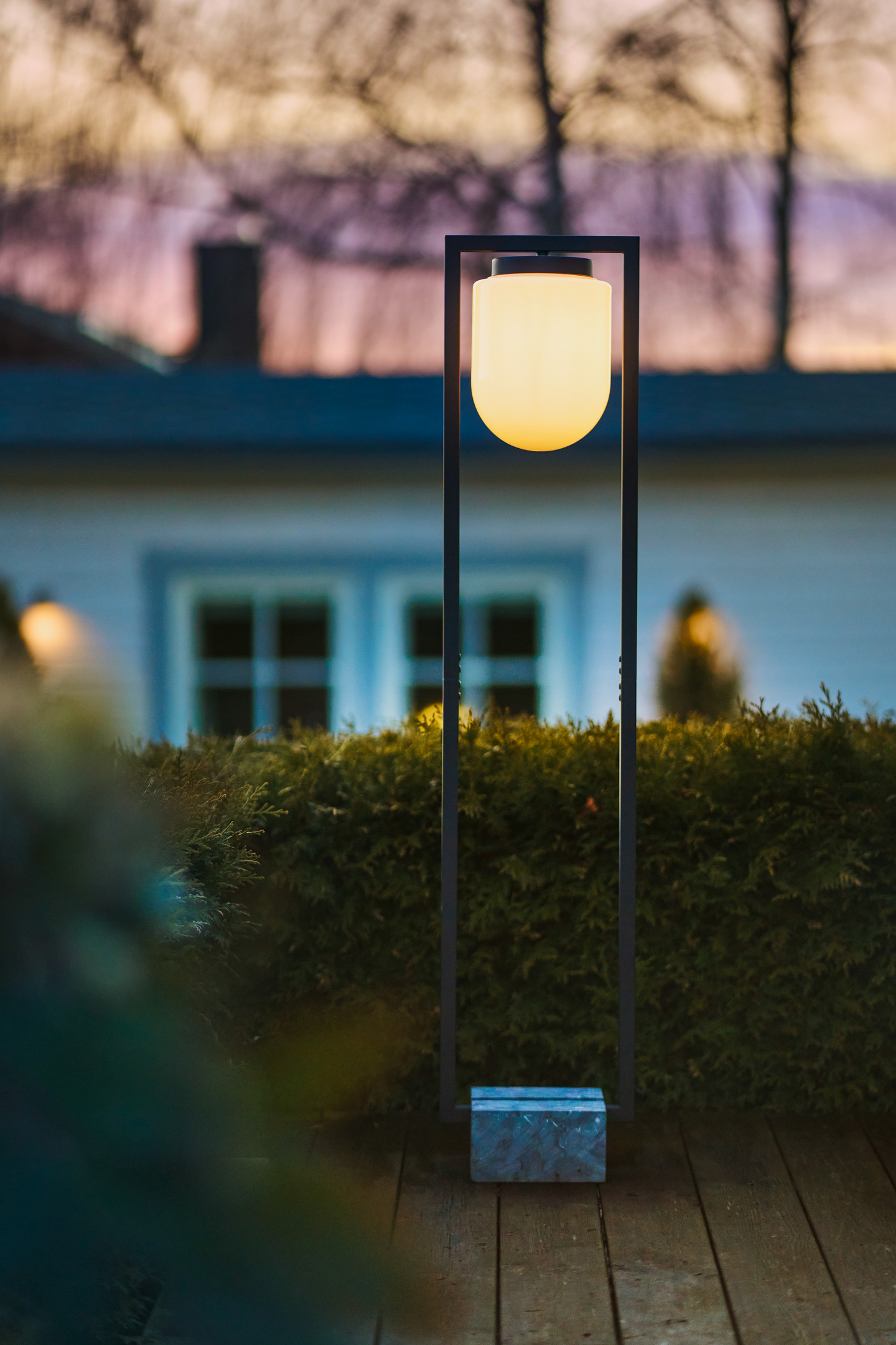 Lattiavalaisin By Rydéns Stanley IP44 musta