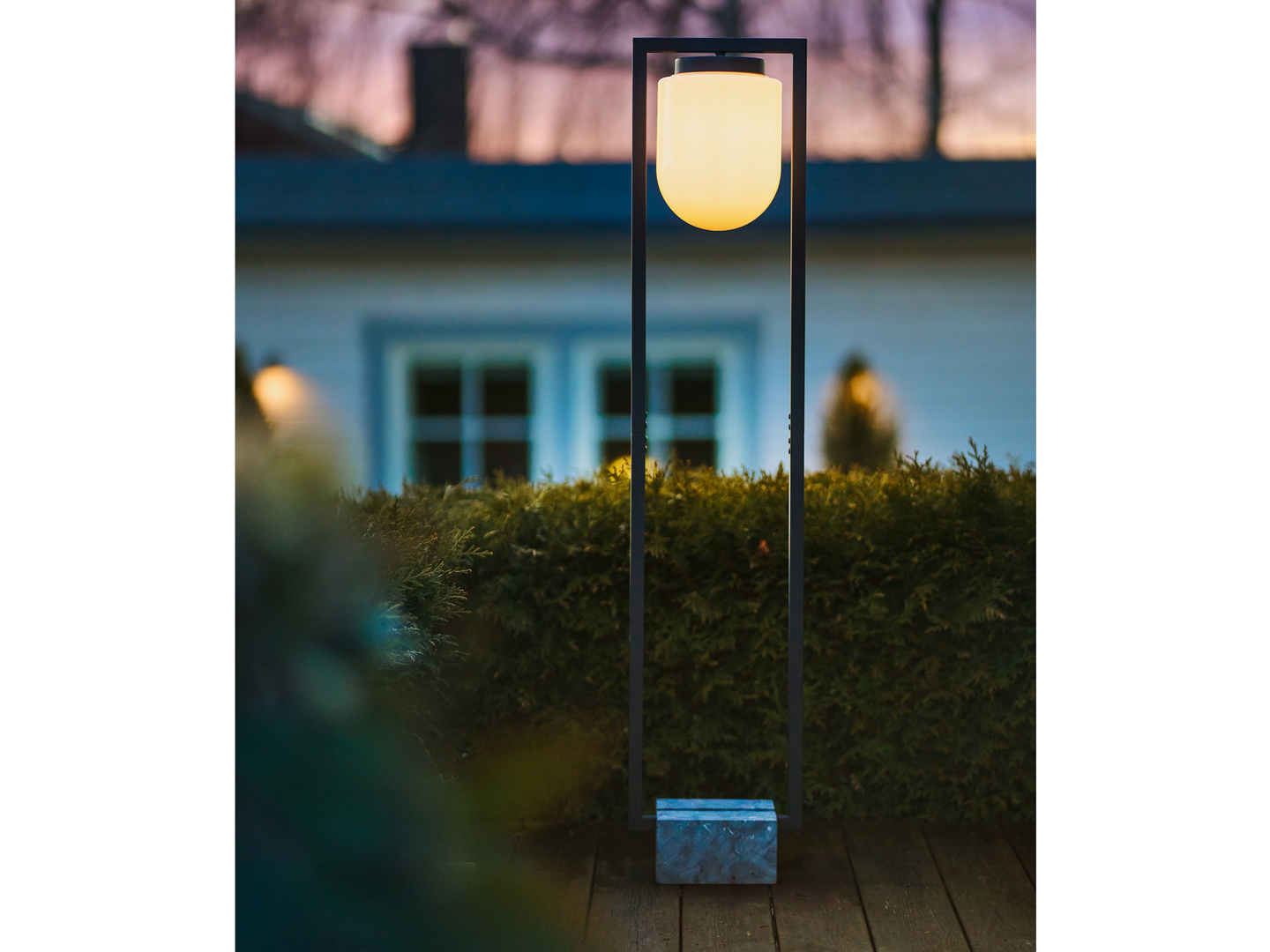 Lattiavalaisin By Rydéns Stanley IP44 musta