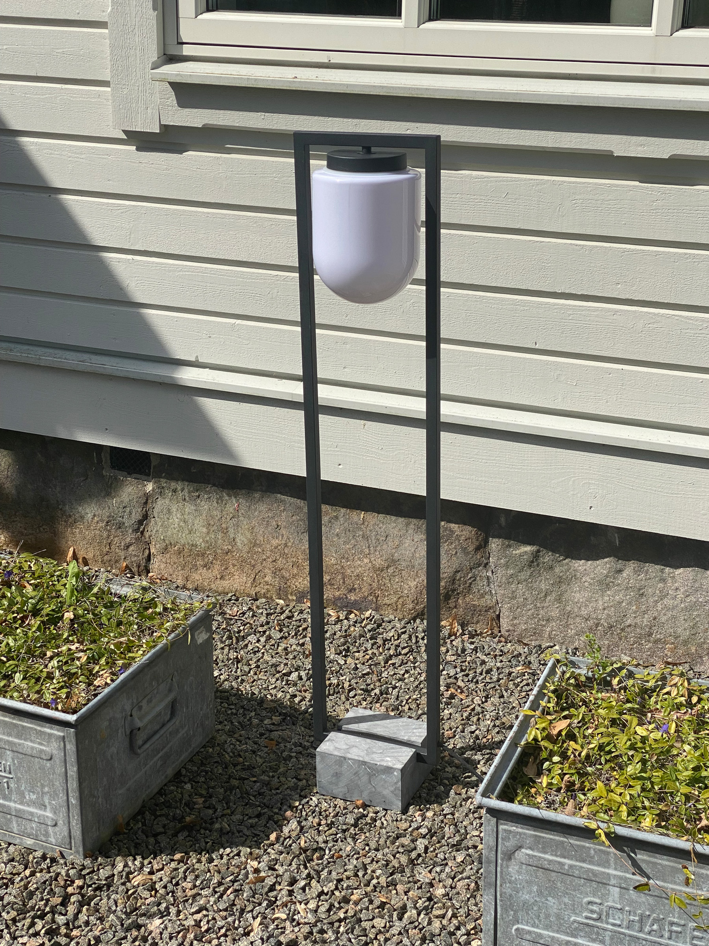 Lattiavalaisin By Rydéns Stanley IP44 musta