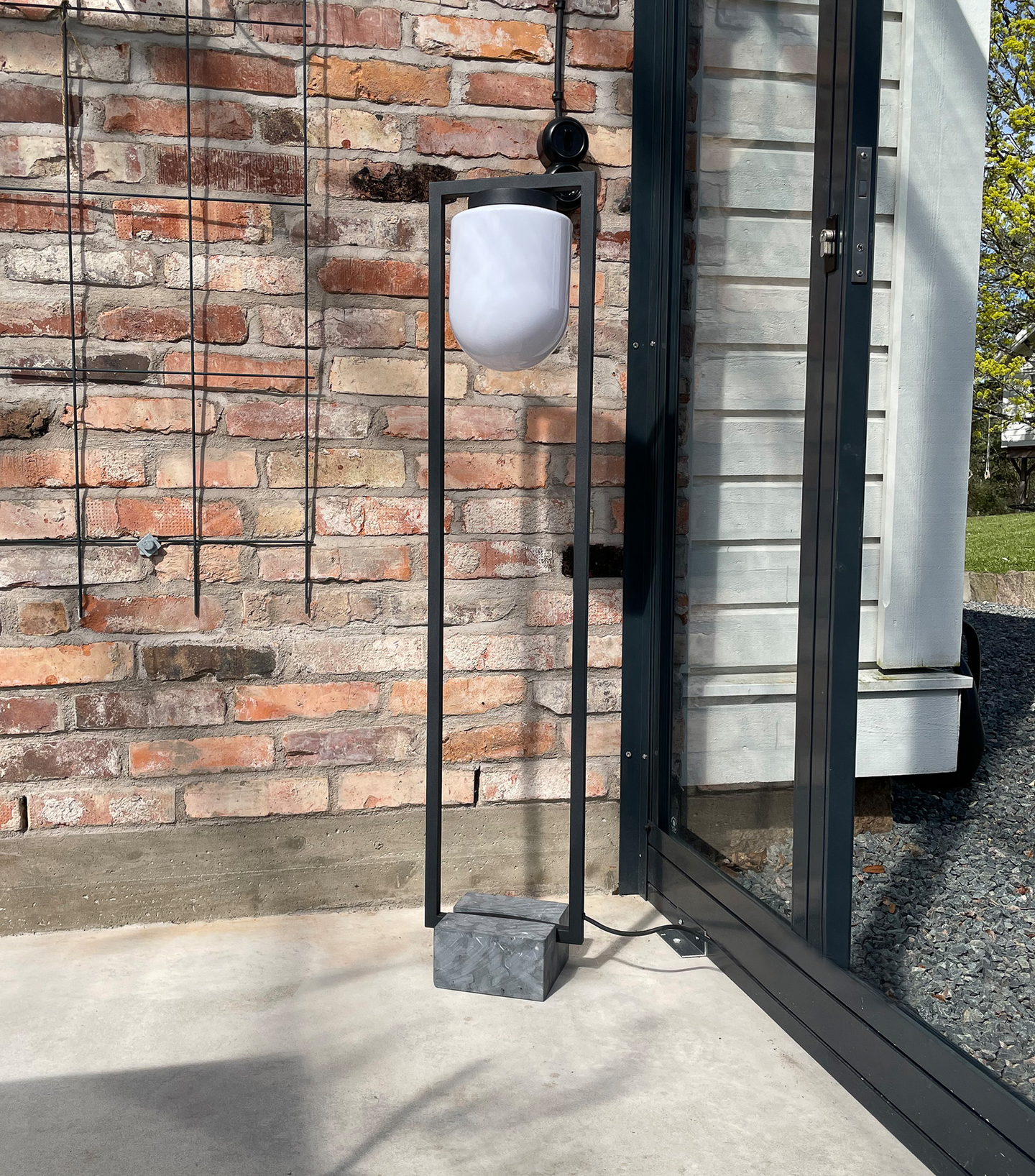 Lattiavalaisin By Rydéns Stanley IP44 musta