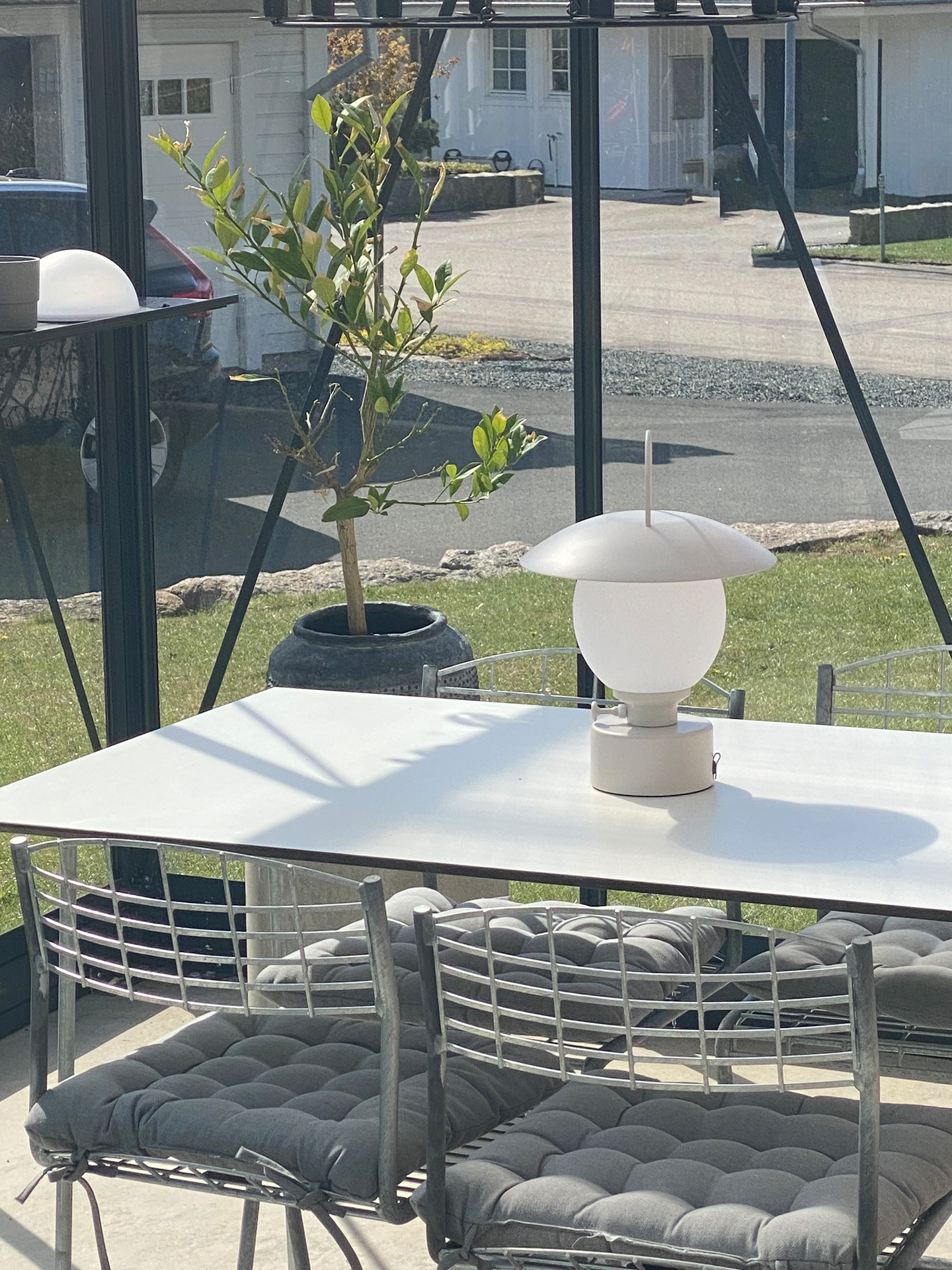 Pöytävalaisin By Rydéns Castro IP44 beige