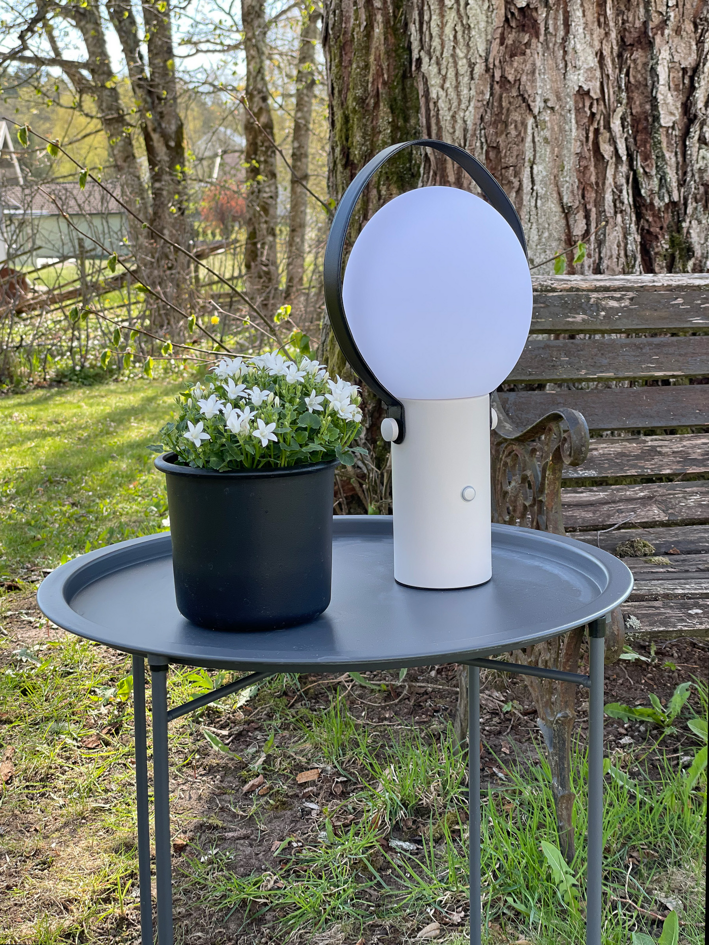 Pöytävalaisin By Rydéns Bari IP44 beige