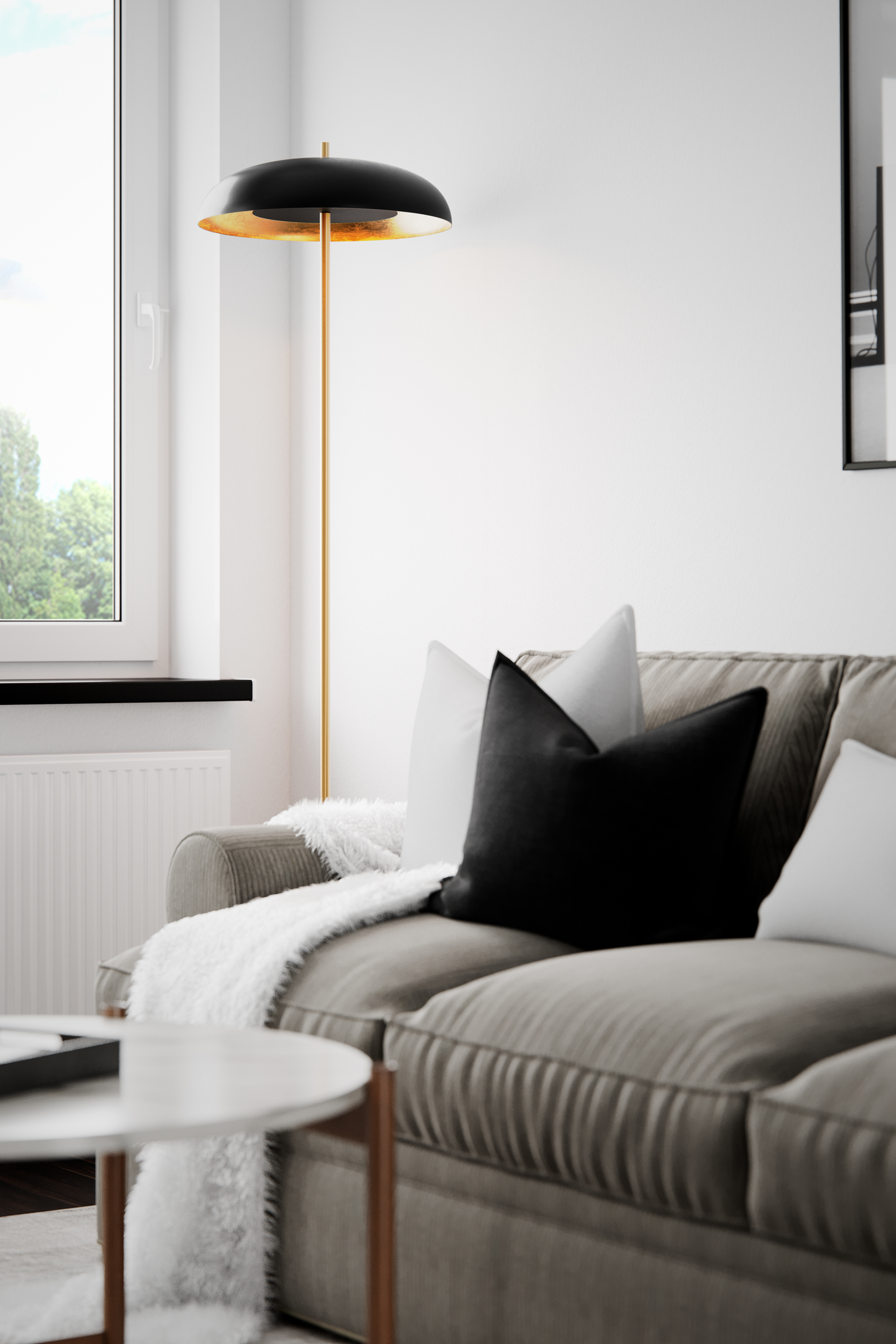 Lattiavalaisin By Rydéns Shelby G9 musta