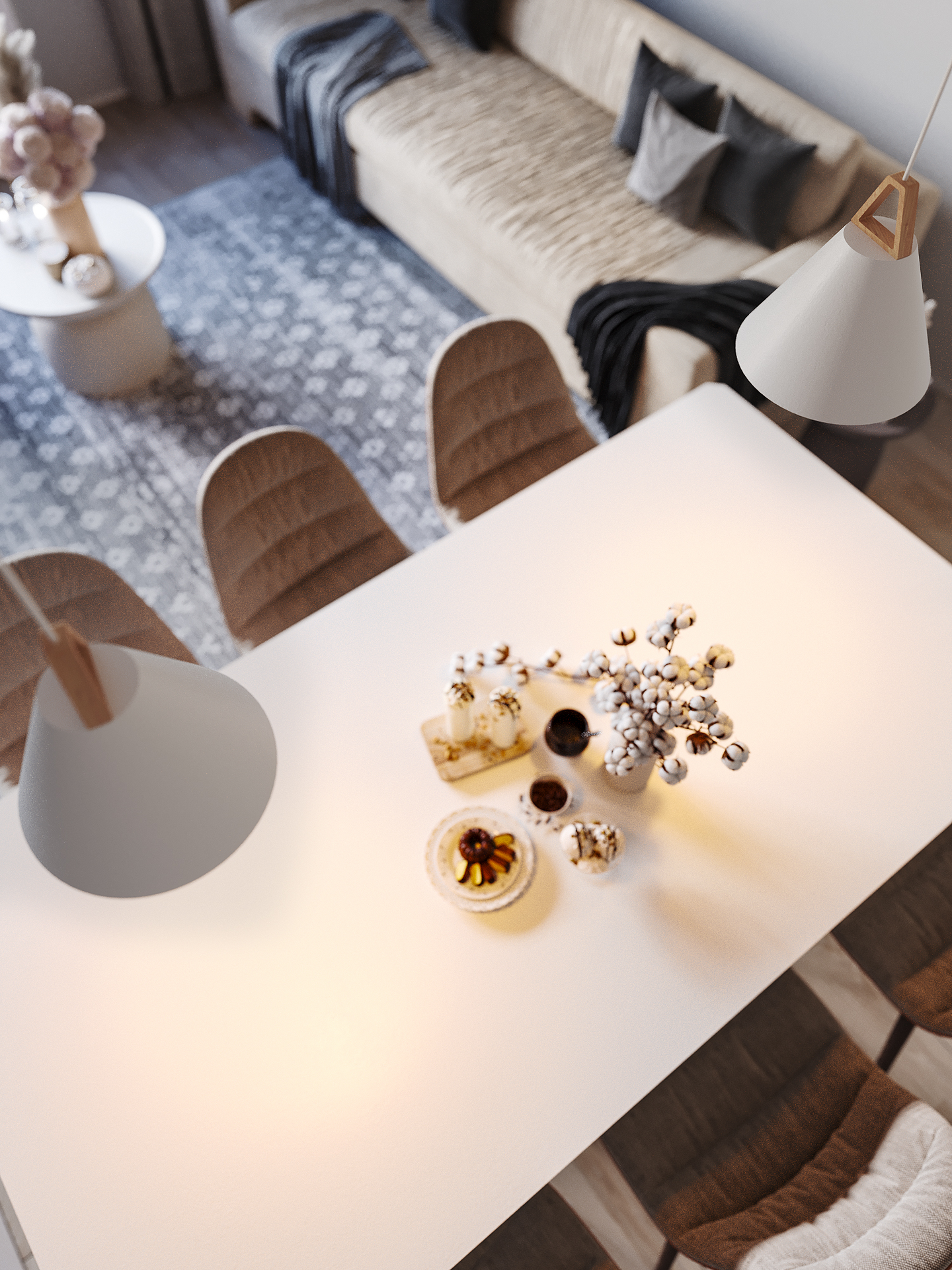 Riippuvalaisin Sessak Ellie E27 valkoinen