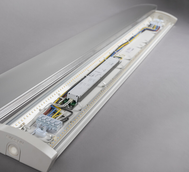 Teollisuusvalaisin Hide-a-lite Liteline IP44 6050lm 46W 840 DA2