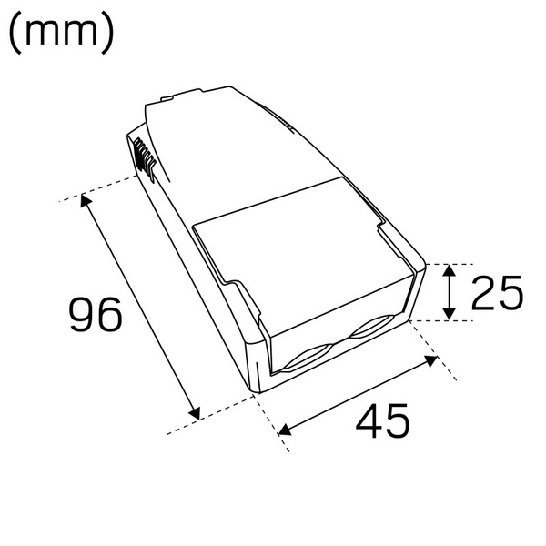 Alasvalo Hide-a-lite Comfort Quick IP44 425lm 6W 2700K Dim harjattu teräs