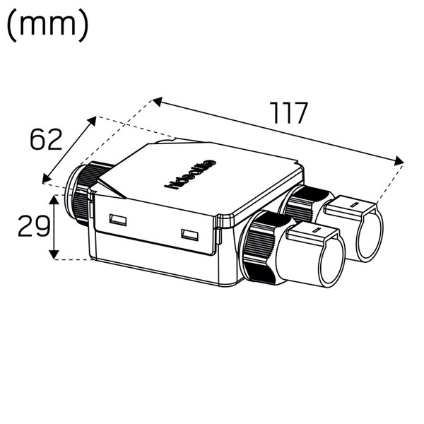 Alasvalo Hide-a-lite Comfort Quick IP44 435lm 6W 3000K Dim harmaa