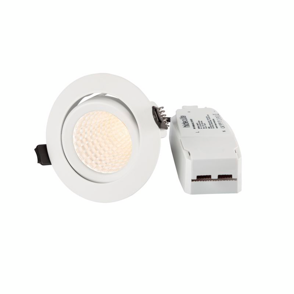 Alasvalo Hide-a-lite Optic XL IP44 910lm 15W 3000K Dim Tilt valkoinen
