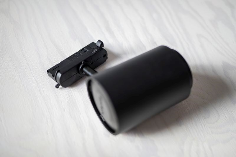 Kohdevalaisin Hide-a-lite Focus Track Maxi DALI 36° 3000K musta