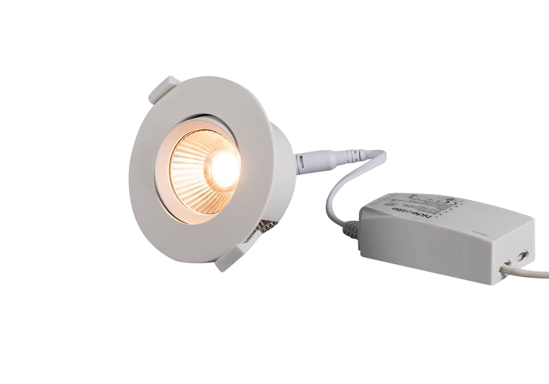 Alasvalo Hide-a-lite Optic IP44 350lm 6W Tune Dim valkoinen