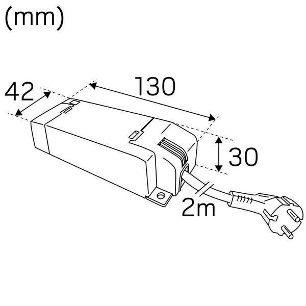 Alasvalo Hide-a-lite Solo Maxi G2 Ip54 1750lm 22W 3000K Dim valkoinen