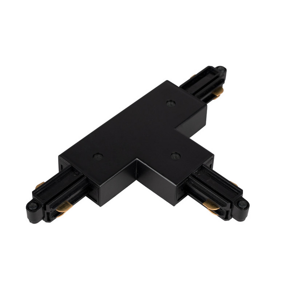 Kiskotarvike Hide-a-lite Litetrac T-liitin sisä 1-vaihe musta