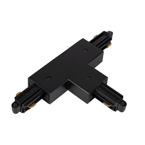 Kiskotarvike Hide-a-lite Litetrac T-liitin ulko 1-vaihe musta