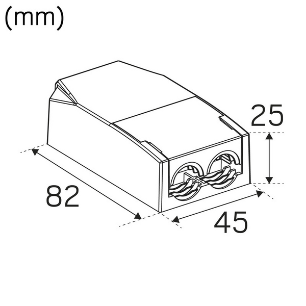 Alasvalo Hide-a-lite Optic Optic Quick Deep ISO 2700K valkoinen