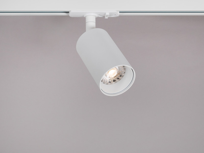 Kohdevalaisin Hide-a-lite Focus Track GU10 1-vaihe valkoinen