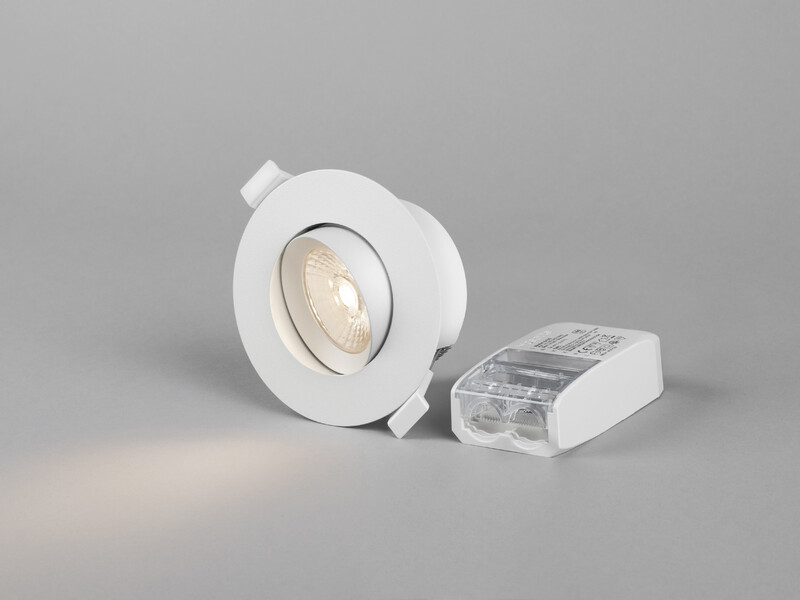 Alasvalo Hide-a-lite Comfort G4 Quick ISO Tilt IP44 520lm 7,5W Tune 60°