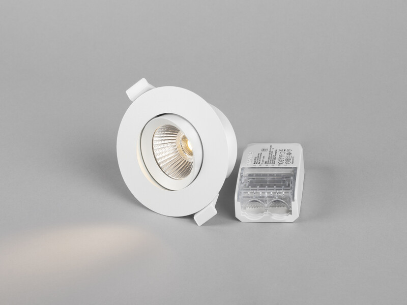 Alasvalo Hide-a-lite Optic G2 Quick ISO Tilt IP44 470lm 6W 927 Dim valkoinen